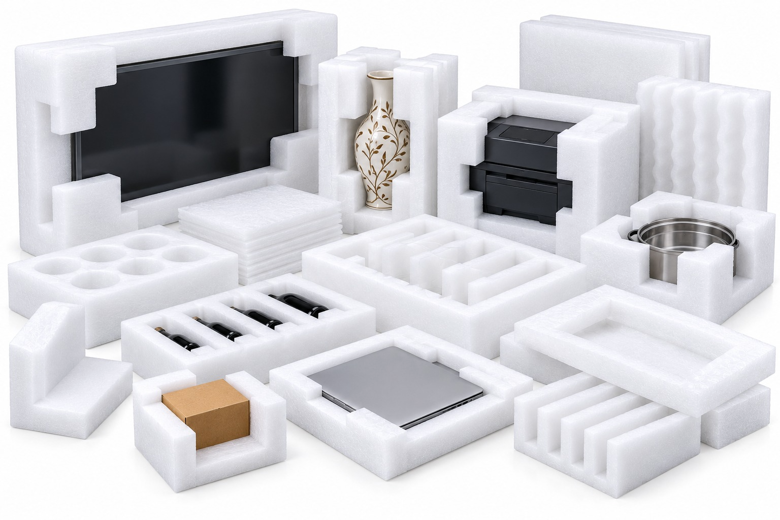 EP foam fitment packaging